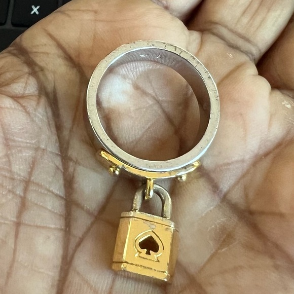 Kate Spade Padlock Ring - Picture 2 of 6